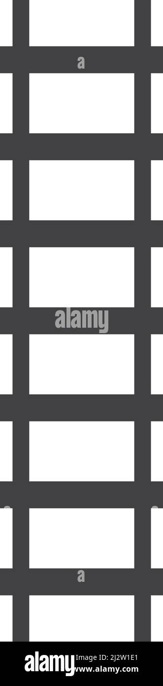Railway illustration vector flat design Stock Vector Image & Art - Alamy