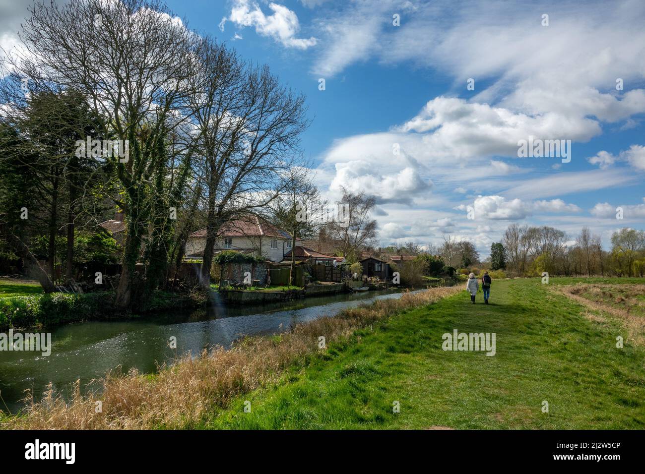 River Bure, Lamas, Norfolk, England, UK Stock Photo Alamy