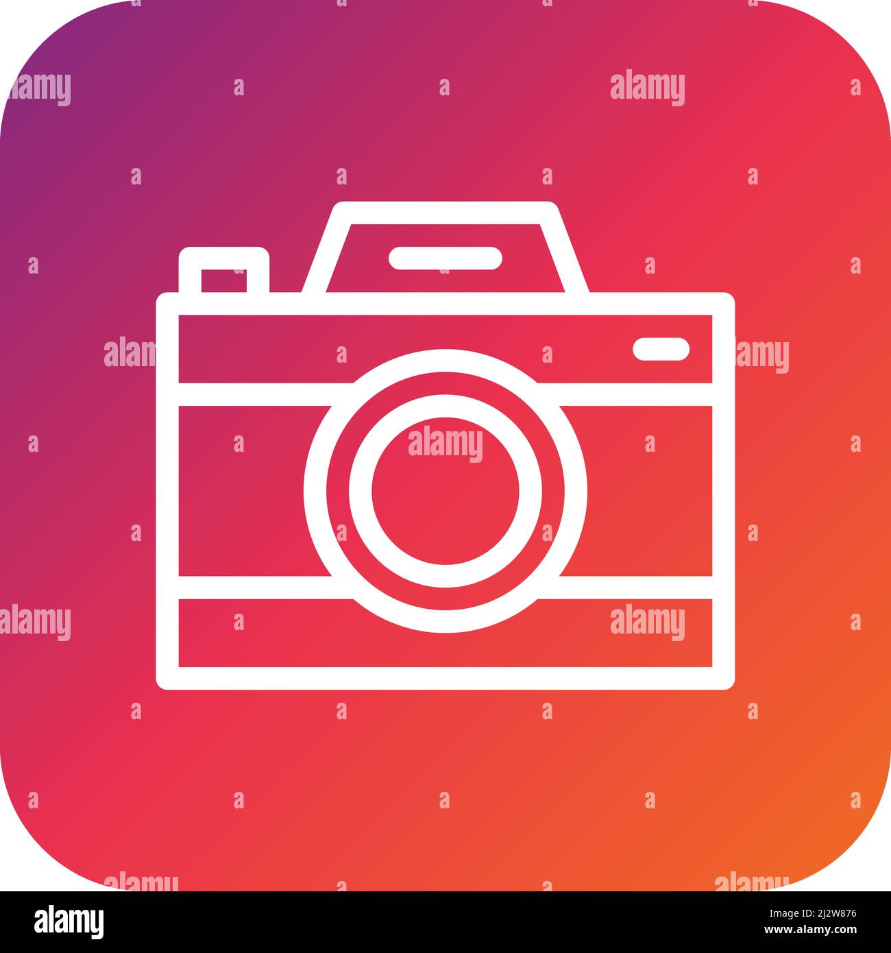 Camera Vector Icon Design Illustration Stock Vector
