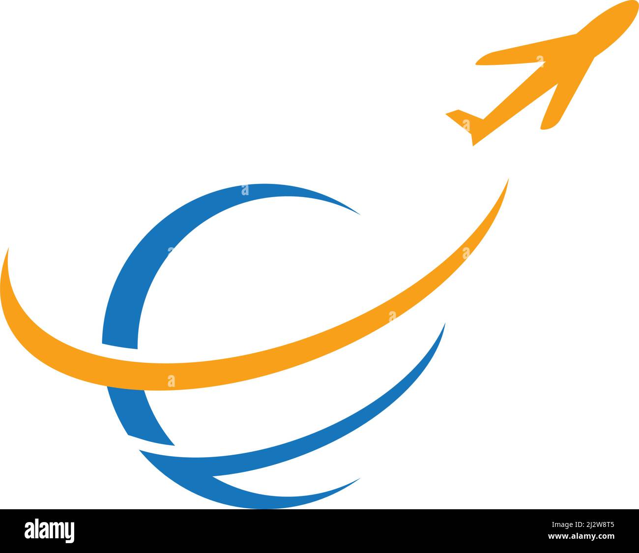 Plane Travel logo vector template Stock Vector Image & Art - Alamy