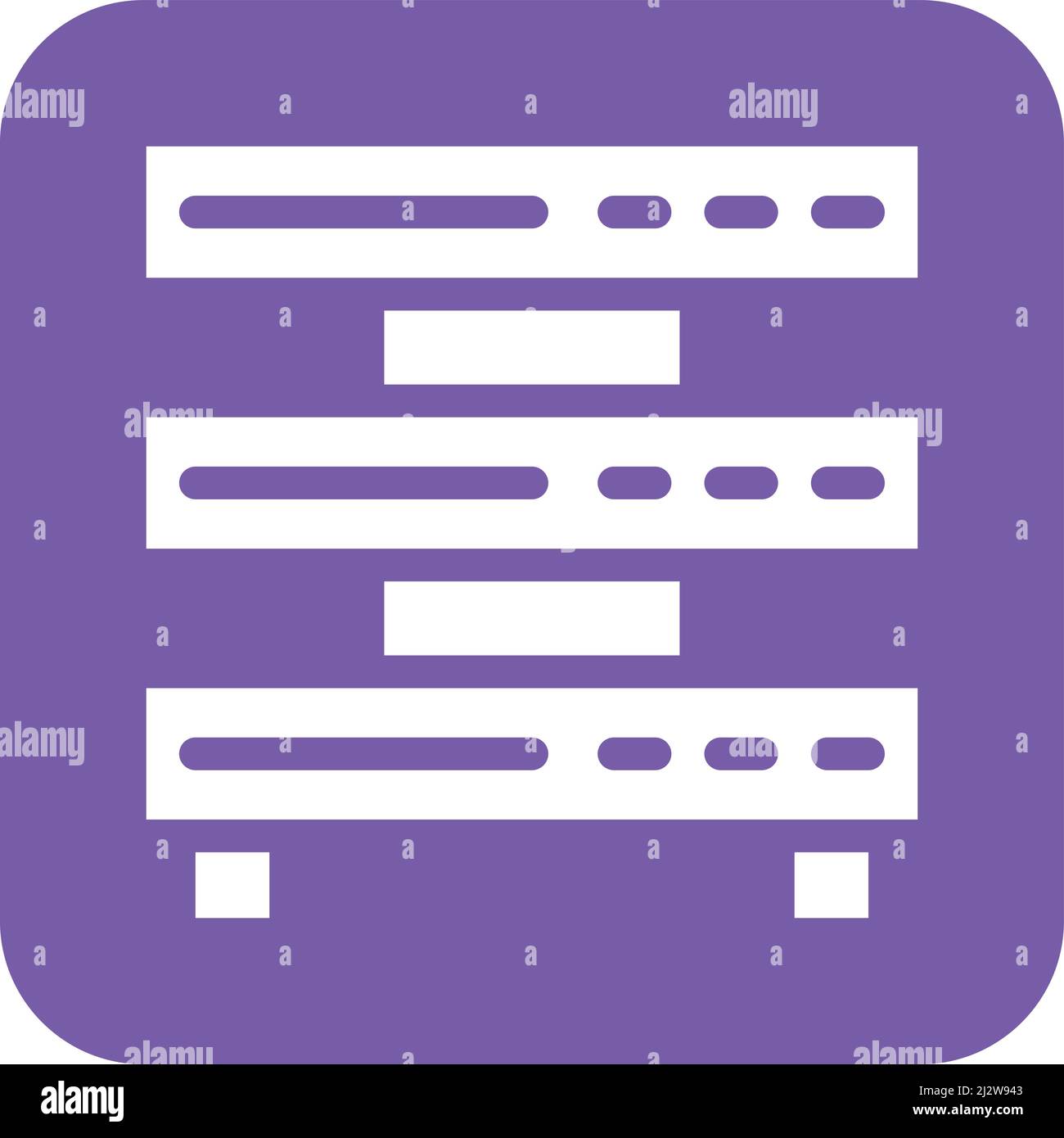 Web server vector vectors hi-res stock photography and images - Alamy