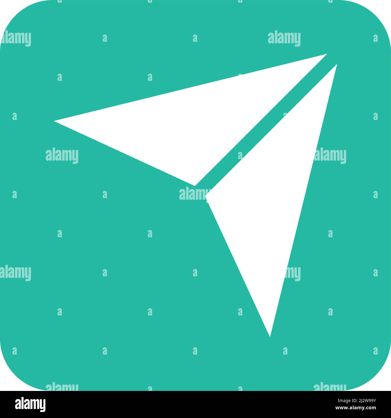 Send Vector Icon Design Illustration Stock Vector