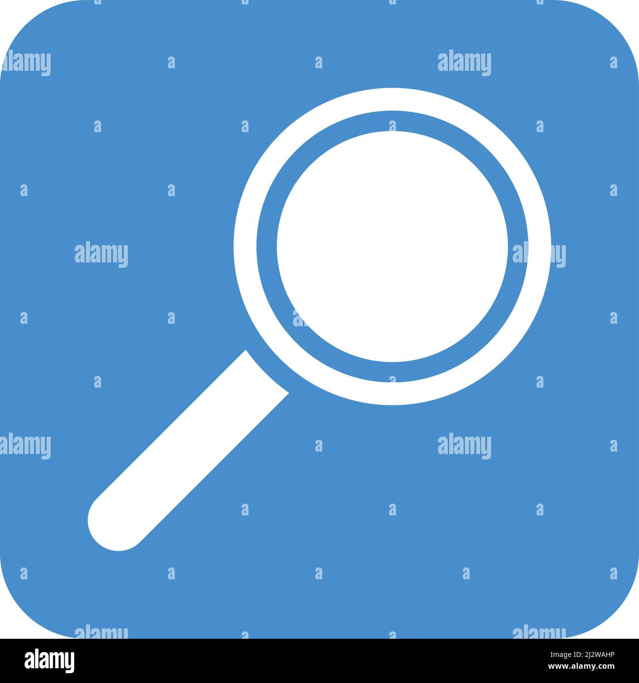 Search Vector Icon Design Illustration Stock Vector