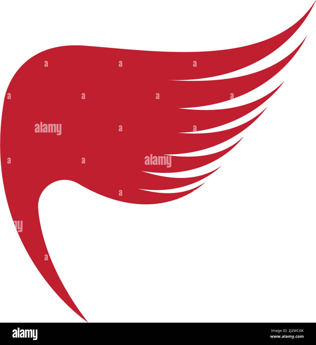 Wing logo and symbol vector ilustration Stock Vector