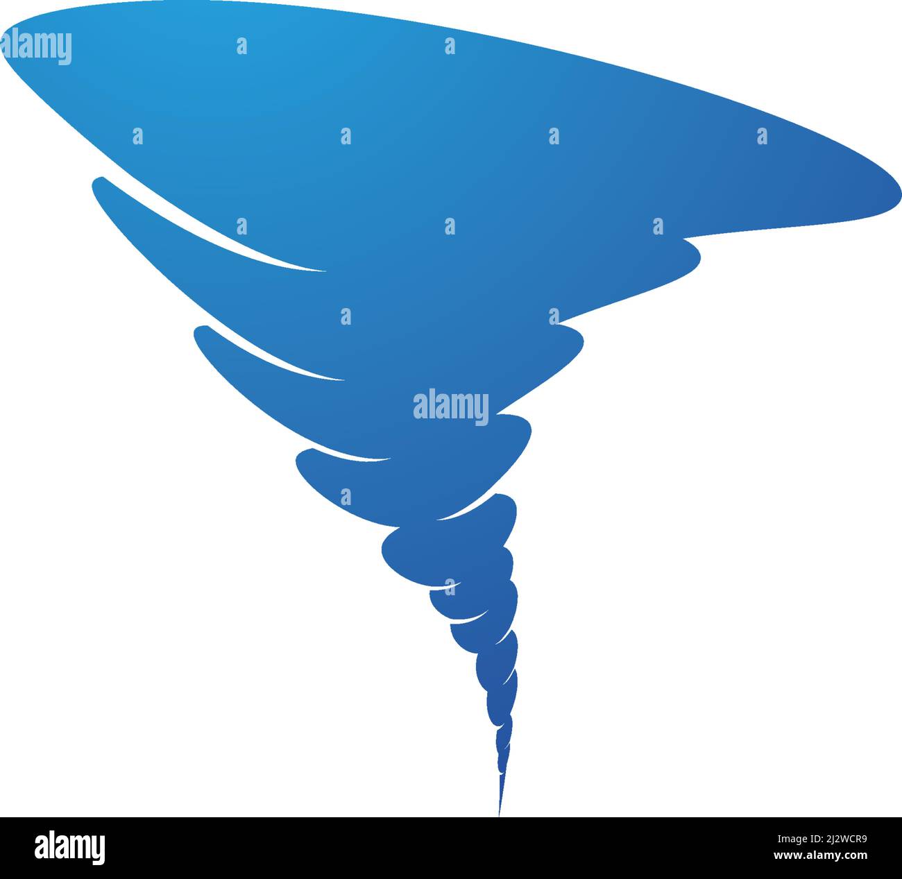 Wind tornado logo vector illustration flat design Stock Vector
