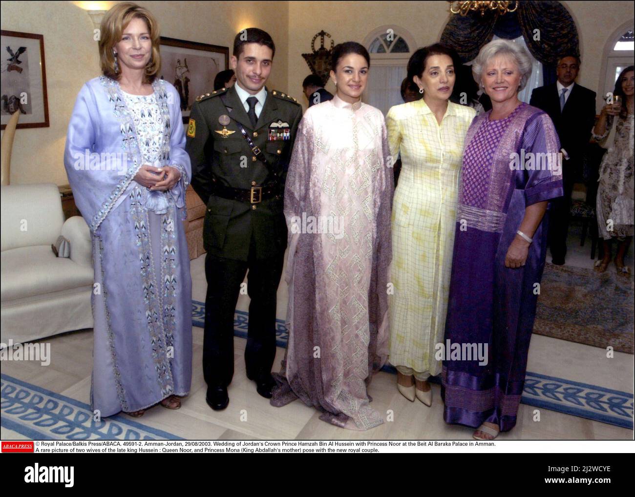 Princess mona of jordan hi-res stock photography and images - Alamy