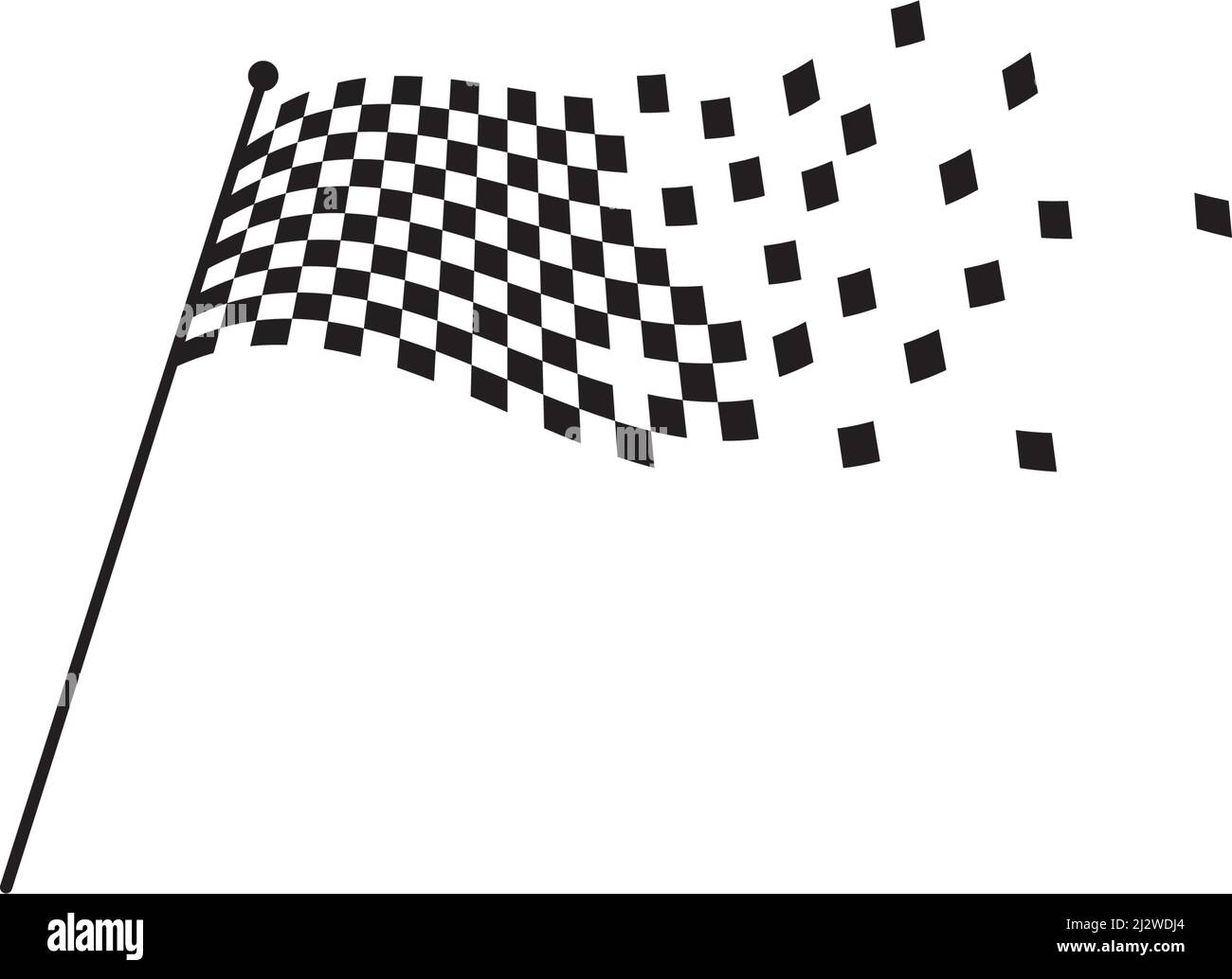 Race flag logo vector template Stock Vector Image & Art - Alamy