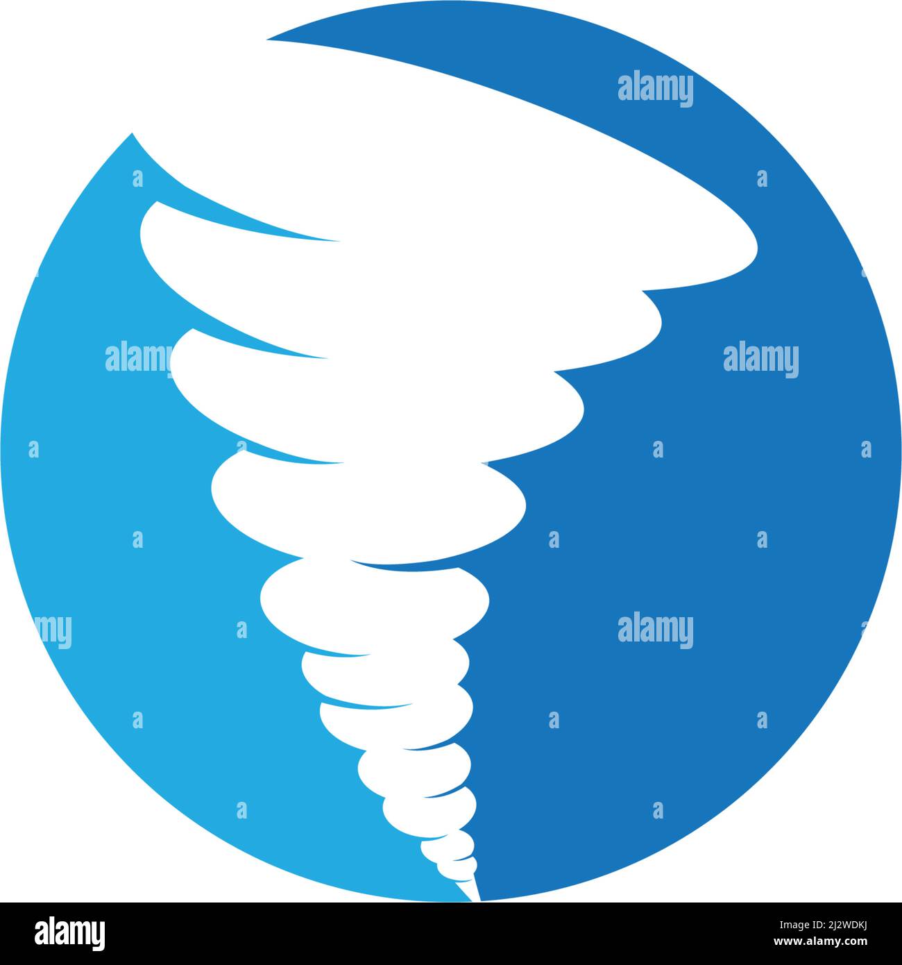 Wind tornado logo vector illustration flat design Stock Vector Image ...