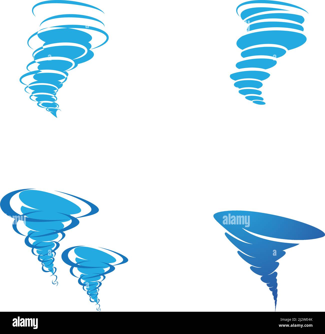 Wind tornado logo vector illustration flat design Stock Vector Image ...