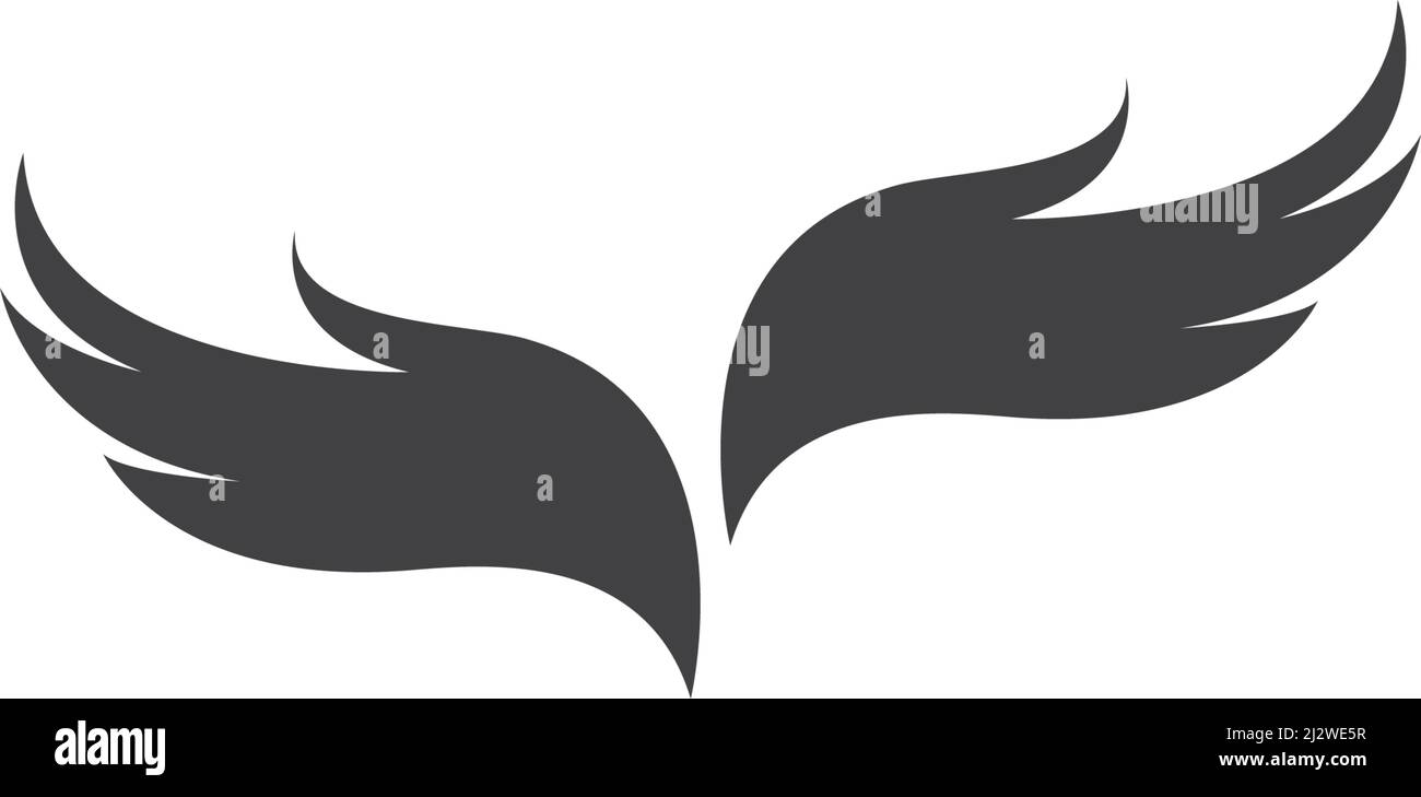 Wing logo and symbol vector ilustration Stock Vector