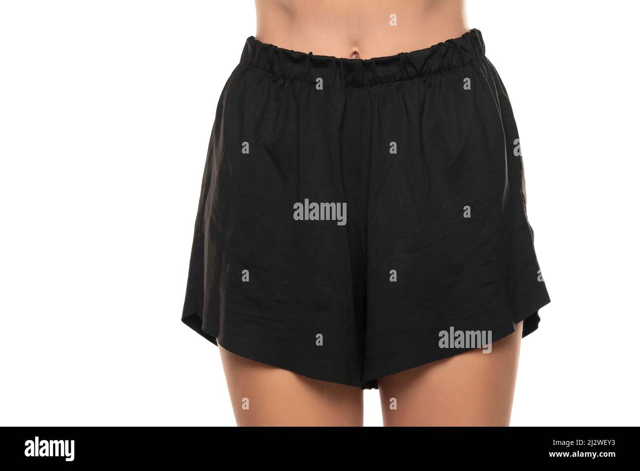 Black shorts hi-res stock photography and images - Alamy