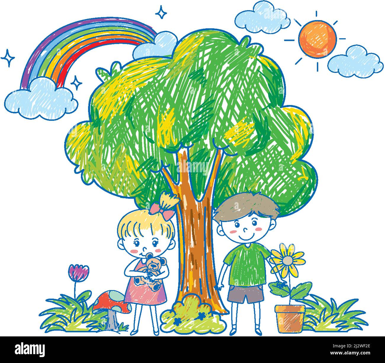 Jolly colours Stock Vector Images - Alamy