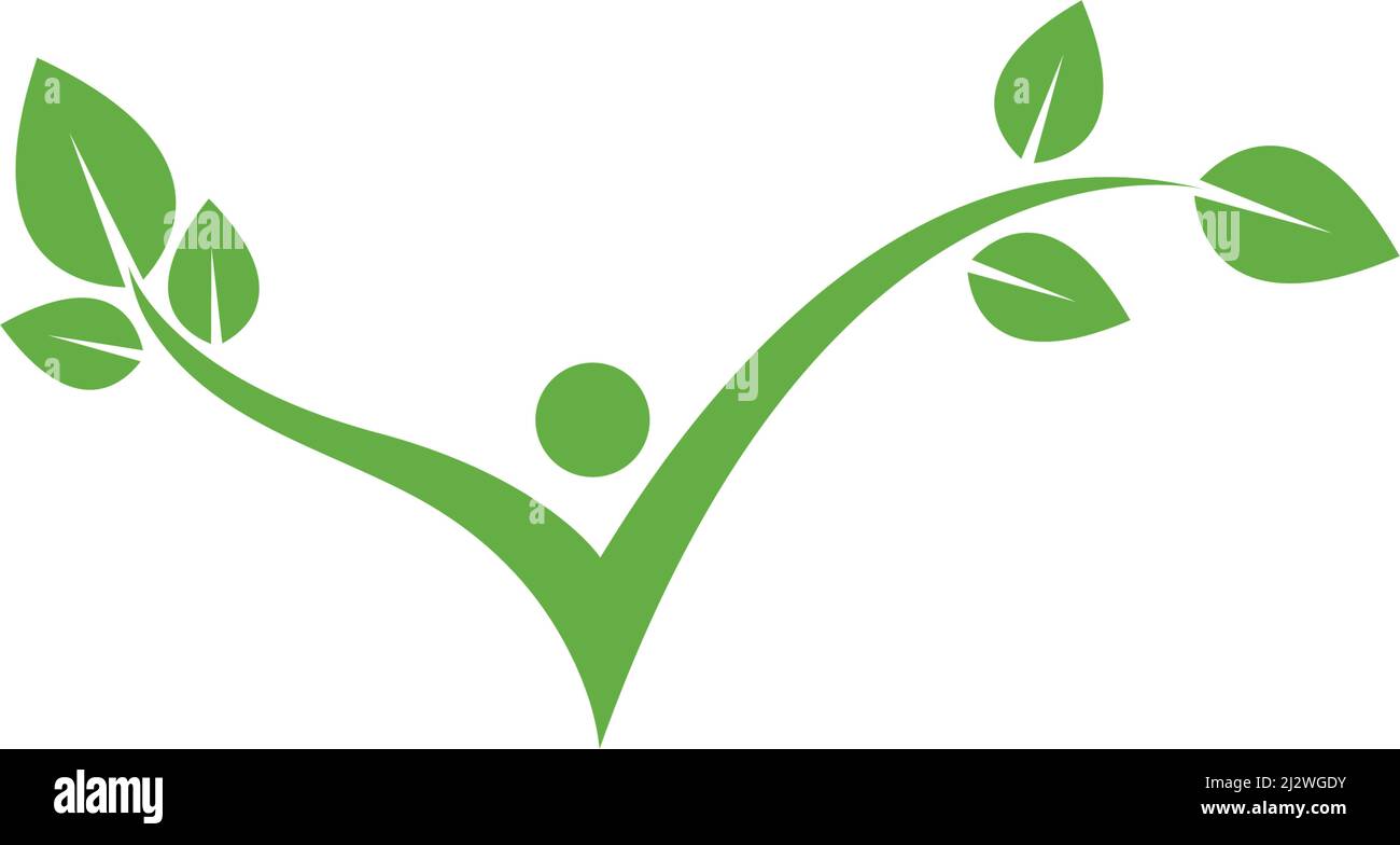 Healthy Life people Logo template vector icon Stock Vector