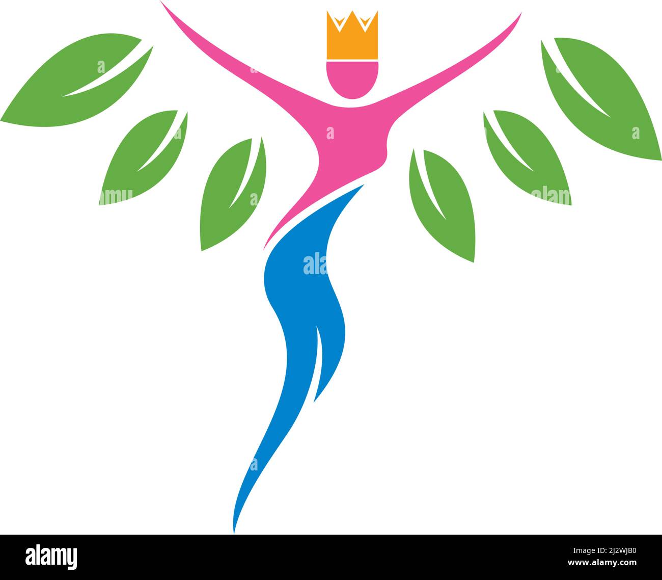 Woman logo illustration vector template Stock Vector Image & Art - Alamy