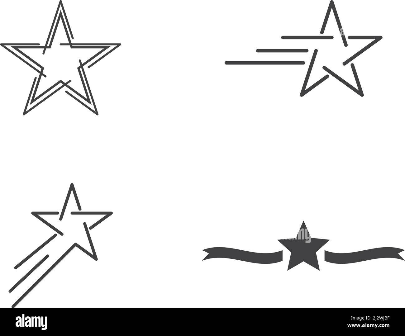 Star Logo Template vector icon illustration design Stock Vector