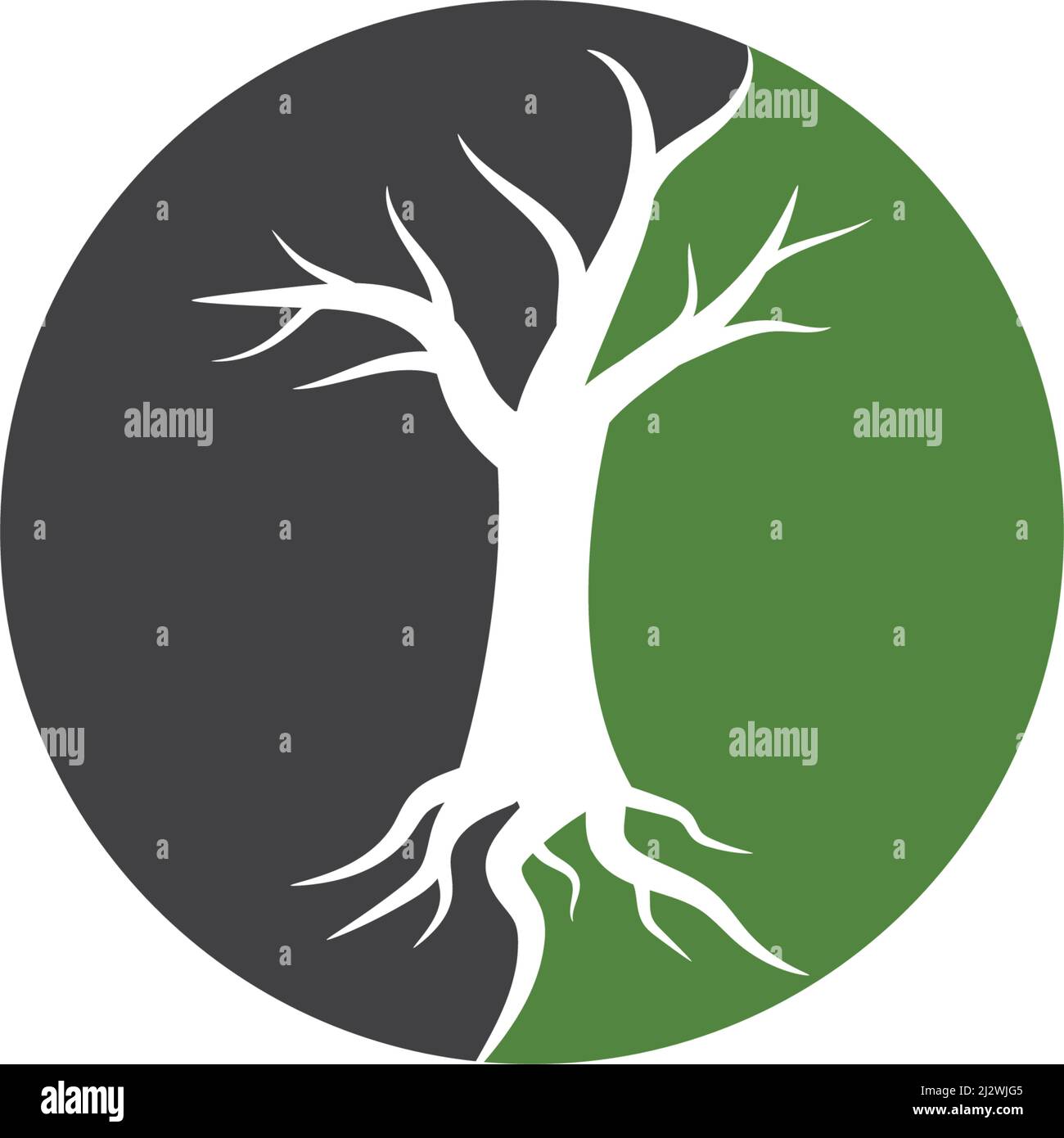 Tree logo template vector illustration Stock Vector Image & Art - Alamy