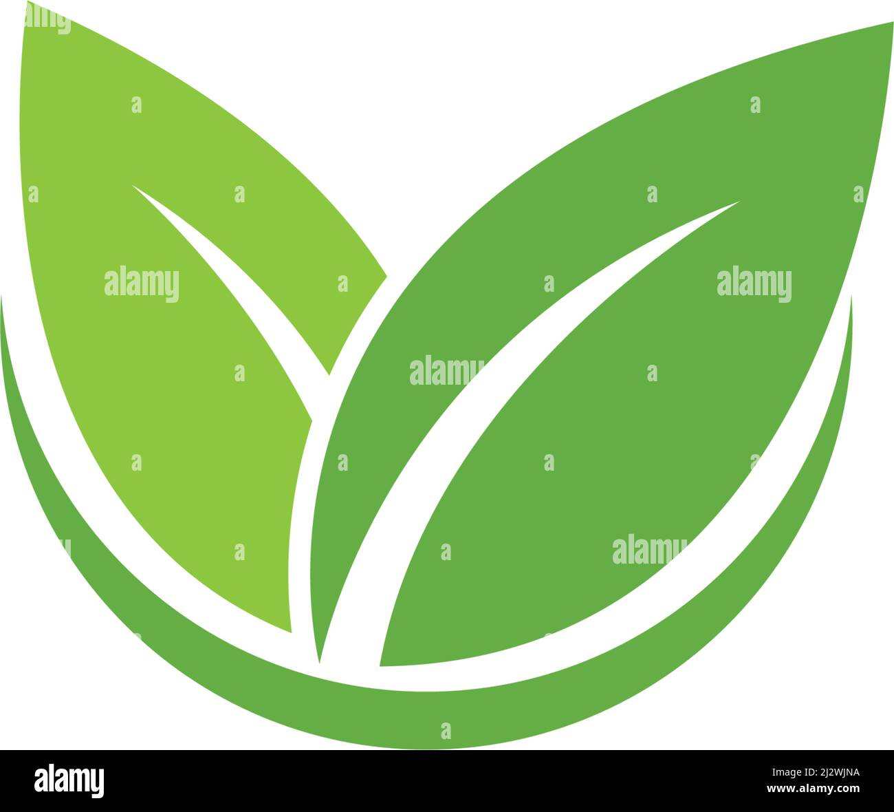 Green leaf logo ecology nature element vector icon Stock Vector Image ...