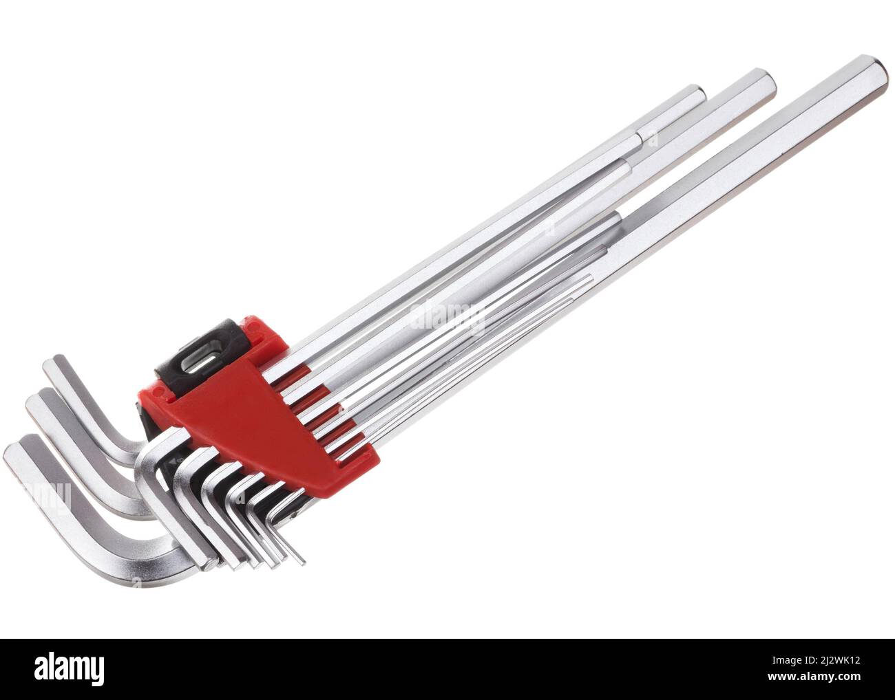 Set of hex keys isolated on white background Stock Photo Alamy