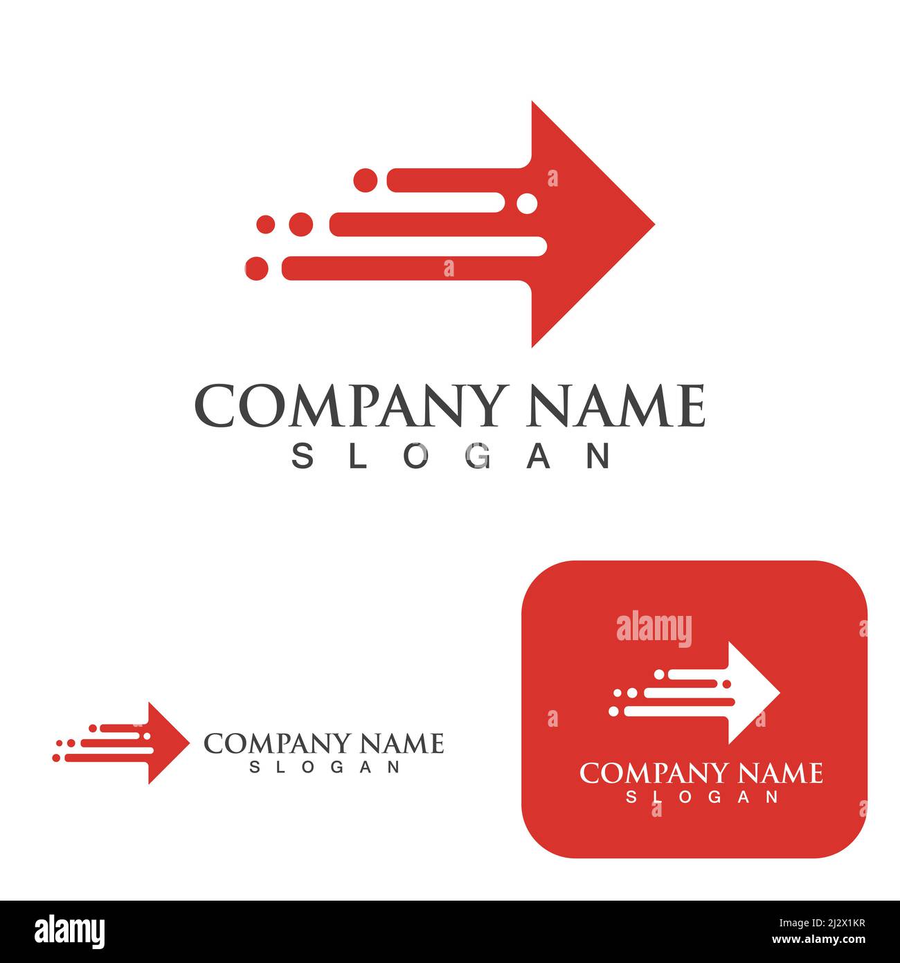 Arrow vector illustration icon Logo Template design Stock Vector Image ...