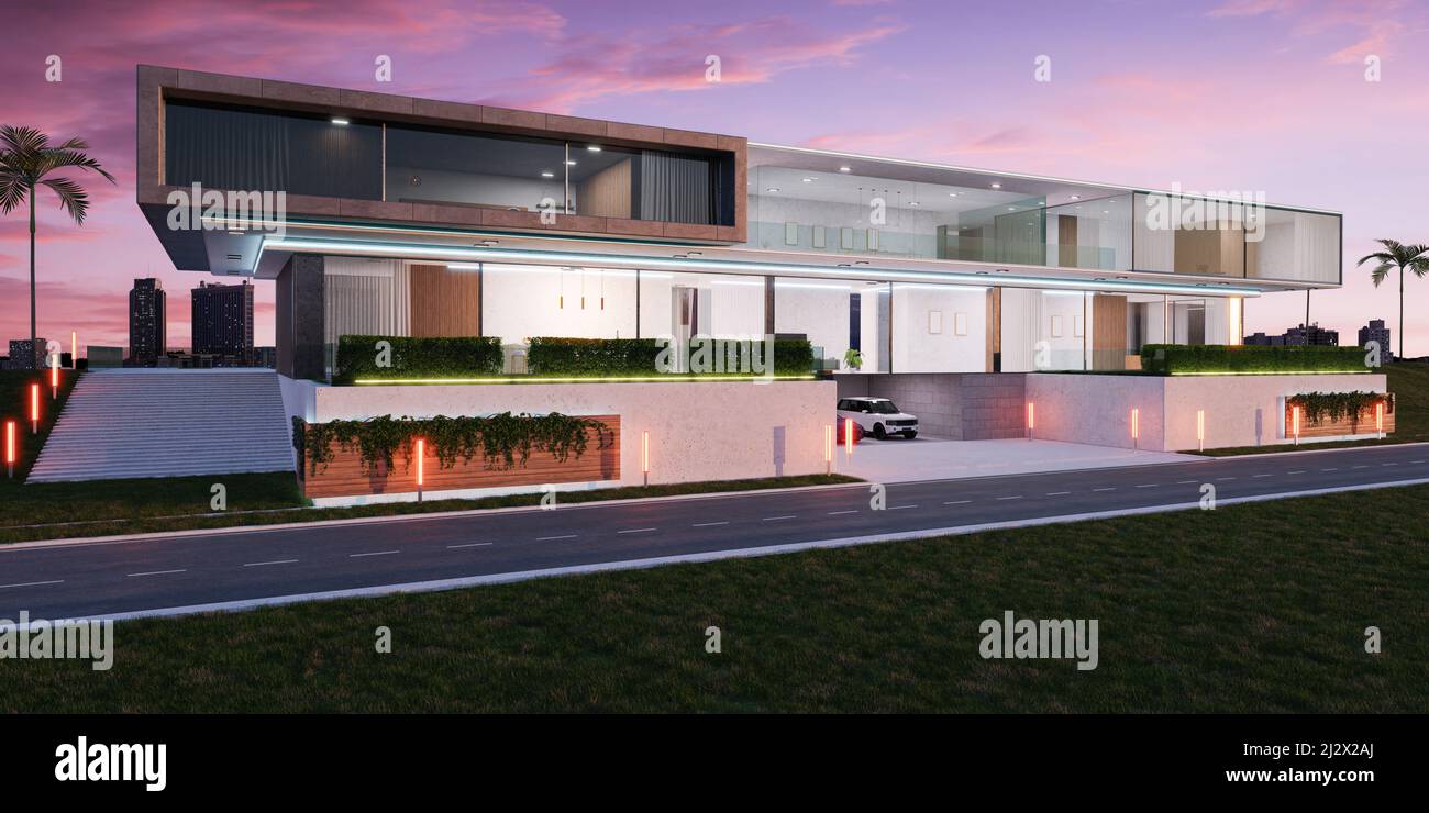 Large staircase mansion hi-res stock photography and images - Alamy
