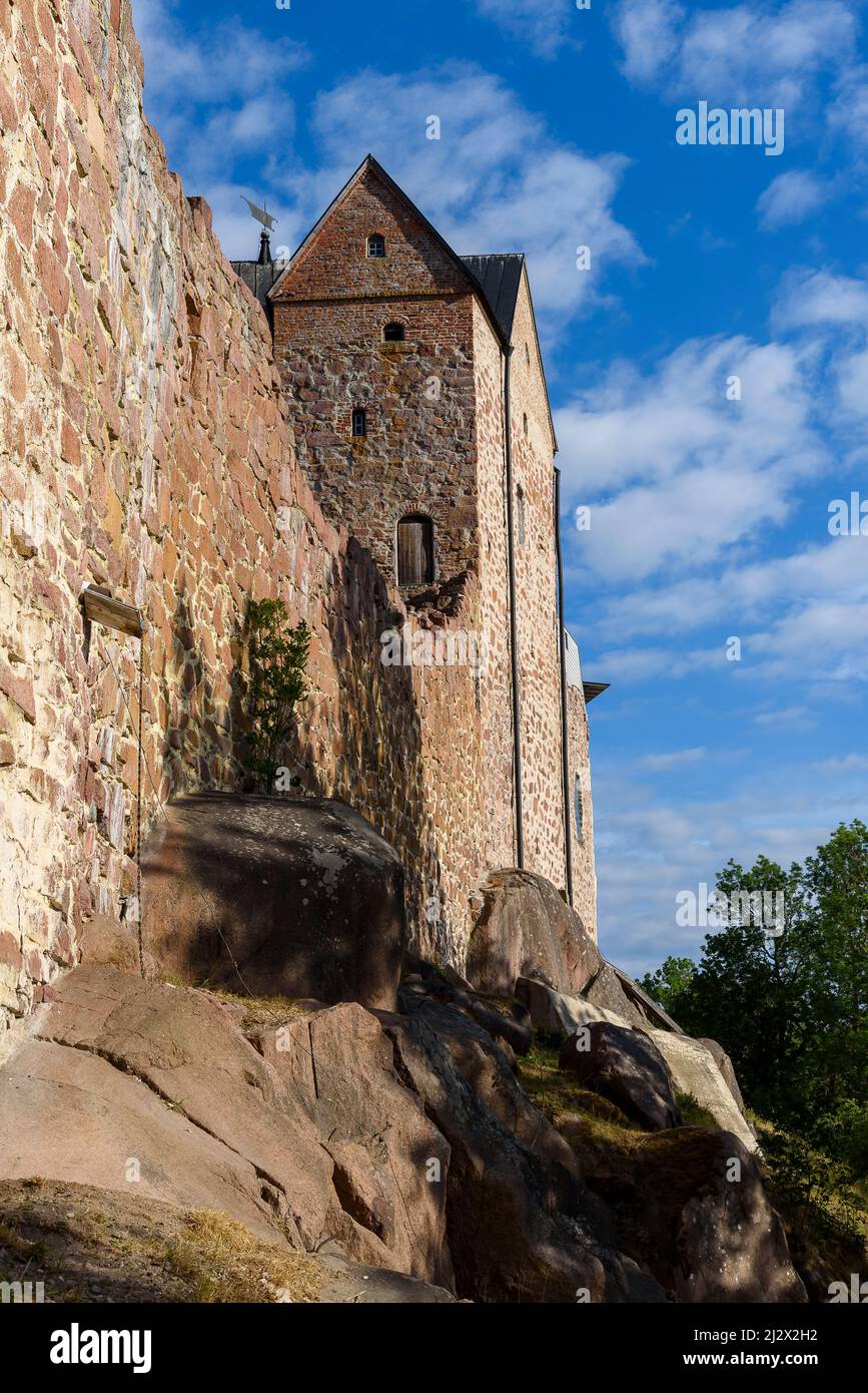 Kastelholm castle ruins, Ahland, Finland Stock Photo