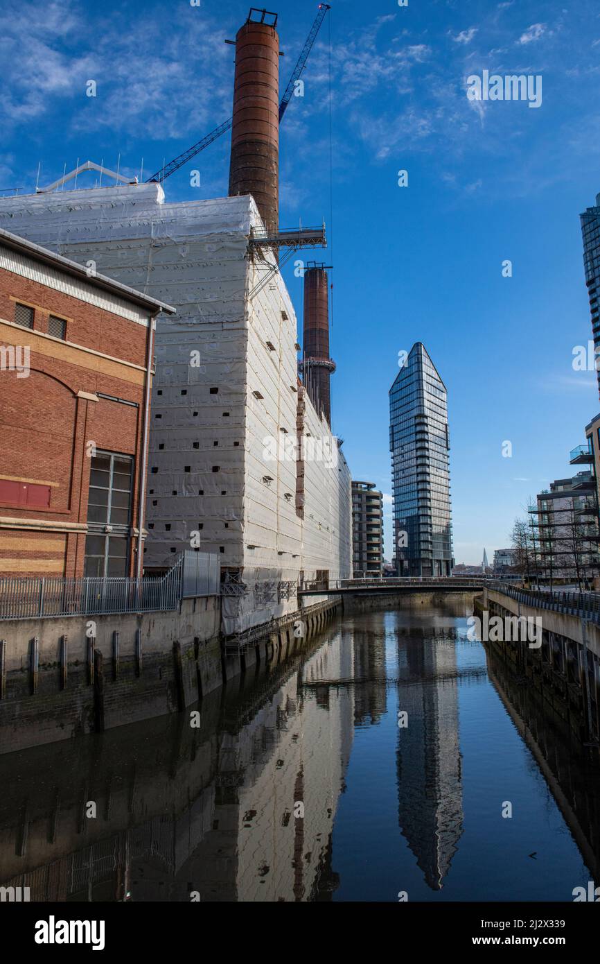 Property development at Chelsea Waterfront Lots Road Poewer Station and