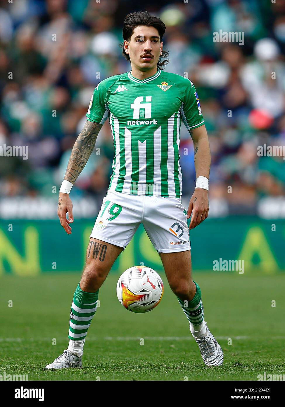 Hector Bellerin of Real Betis during the La Liga match between Real Betis  and CA Osasuna