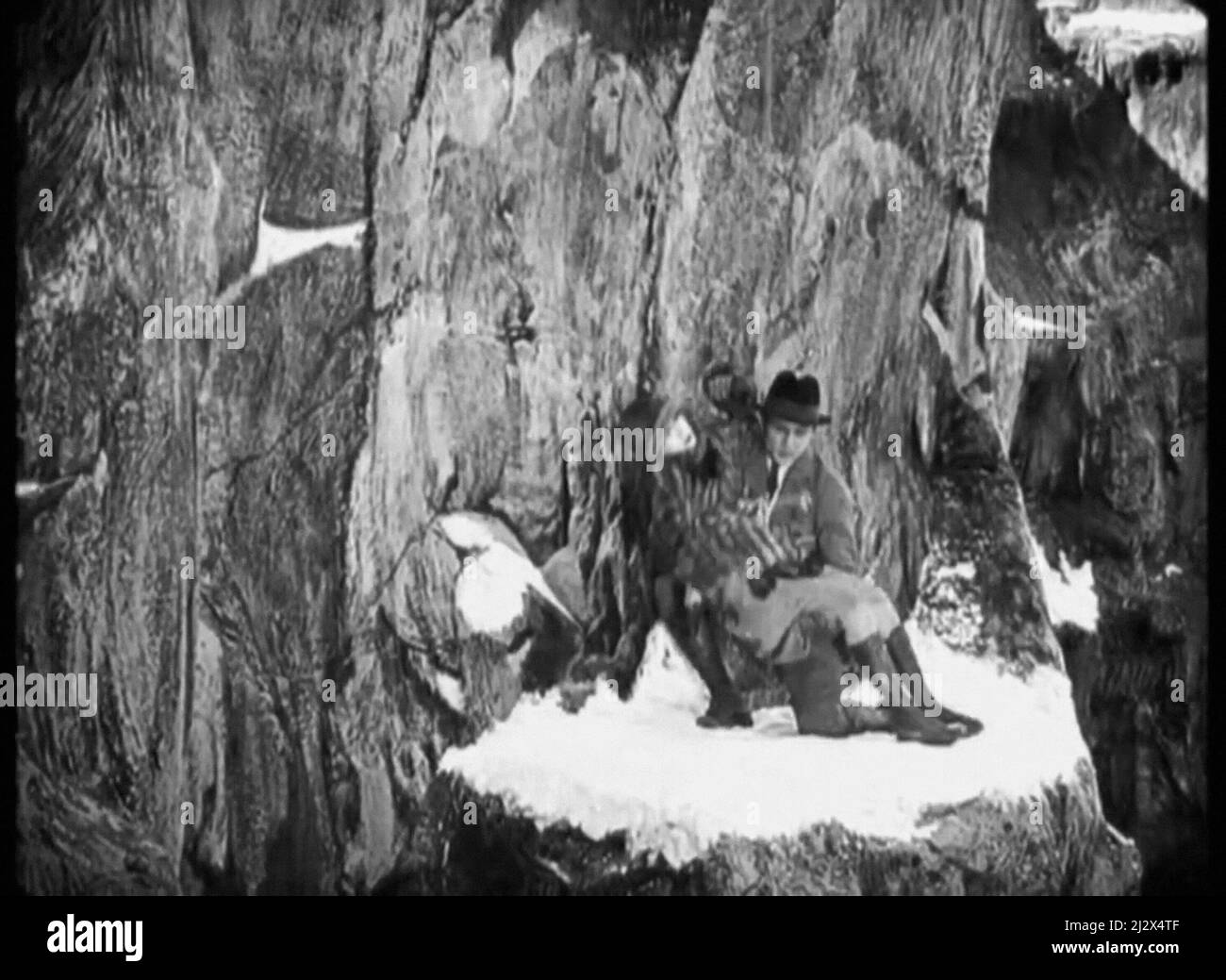 Beyond the rocks 1922 vintage film cell Stock Photo - Alamy