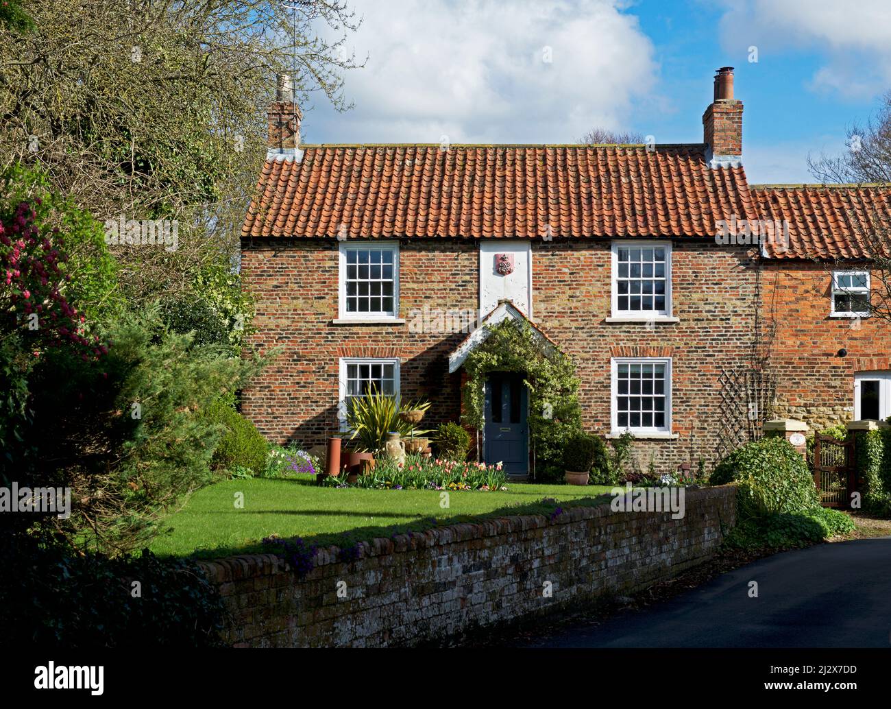 House Station Farm in Market Weighton, East Yorkshire, England UK