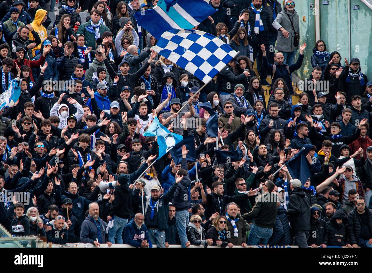 Florence, Italy. 19th Feb, 2023. Nicolas Gonzalez (ACF Fiorentina) during ACF  Fiorentina vs Empoli FC, italian soccer Serie A match in Florence, Italy,  February 19 2023 Credit: Independent Photo Agency/Alamy Live News