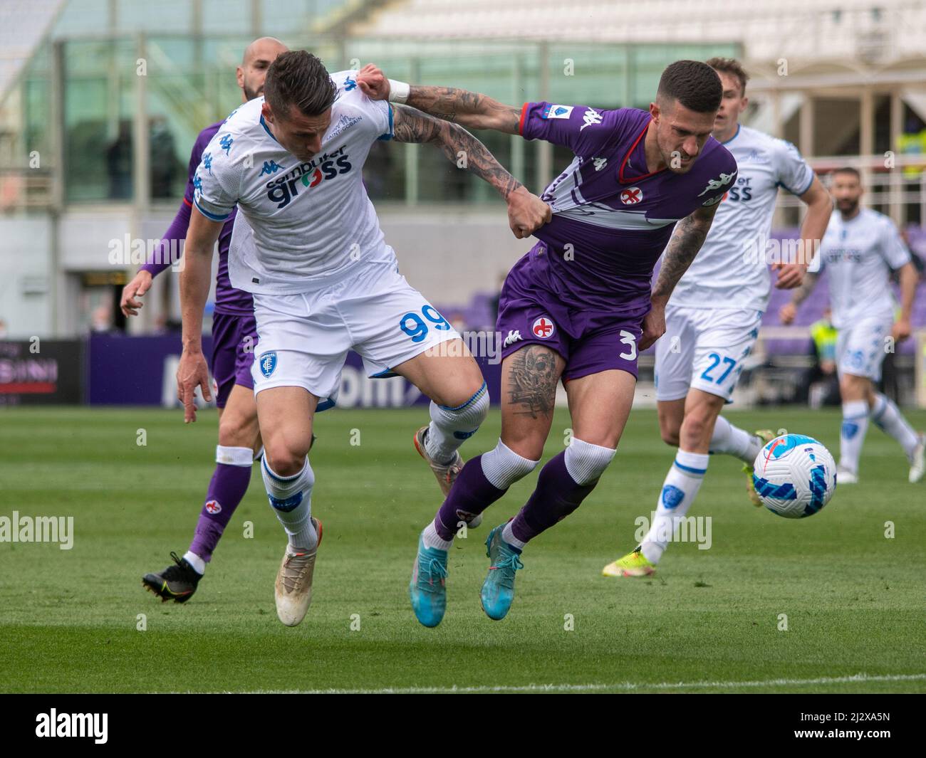 Florence, Italy. 16th Apr, 2022. Igor (Fiorentina) during ACF Fiorentina vs  Venezia FC, italian soccer Serie A match in Florence, Italy, April 16 2022  Credit: Independent Photo Agency/Alamy Live News Stock Photo - Alamy