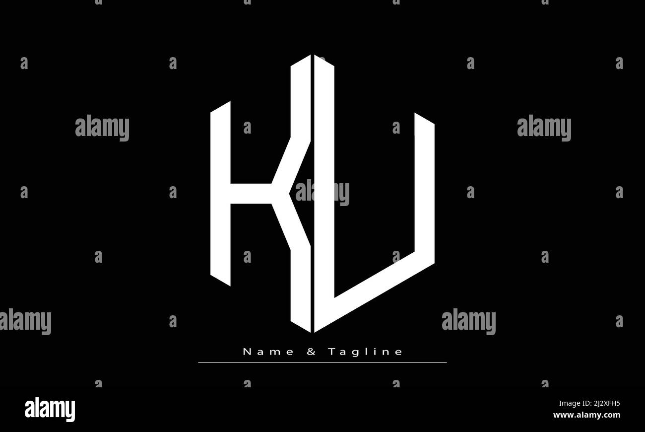 Ku Lettering Ku logo Black and White Stock Photos & Images - Alamy