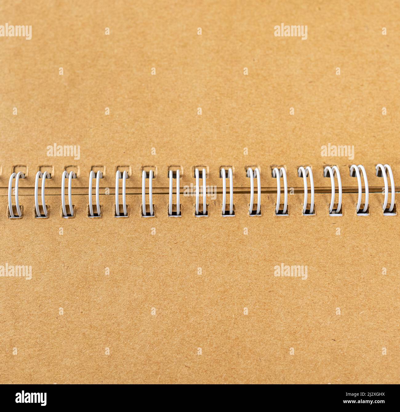 Craft sheet notebook background Stock Photo