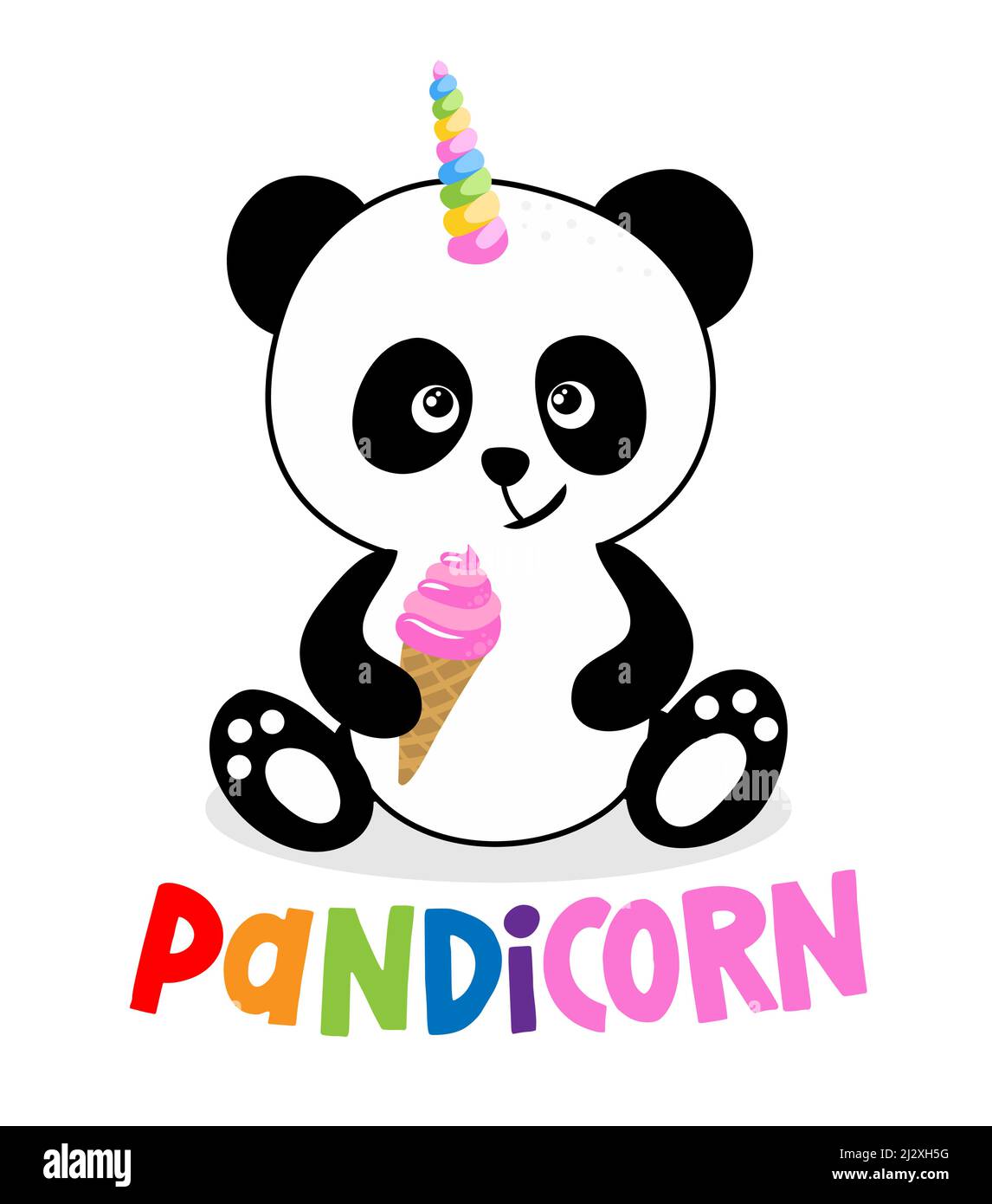 Unicorn panda hi-res stock photography and images - Alamy