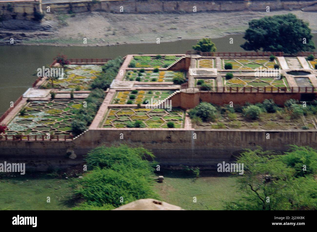 Jaipur amer fort aerial hi-res stock photography and images - Alamy