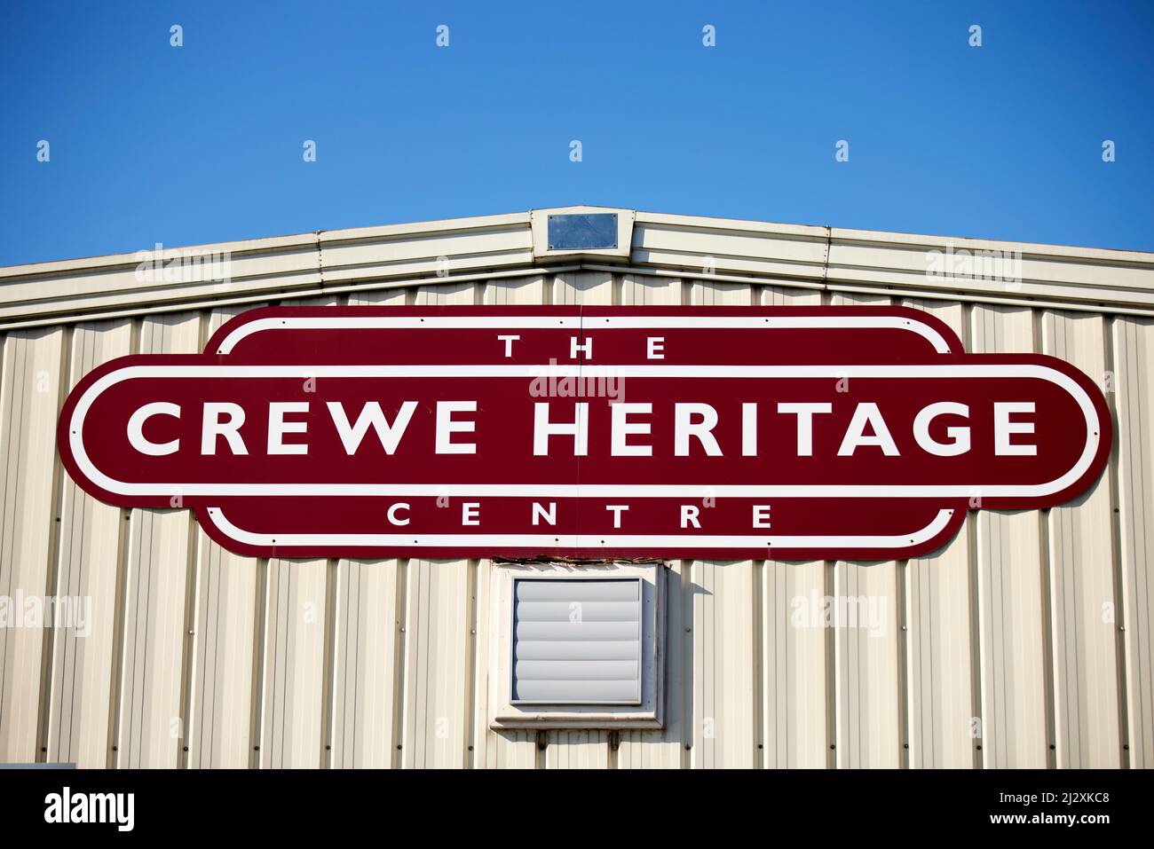 Crewe, Cheshire.  Crewe Heritage Centre Stock Photo