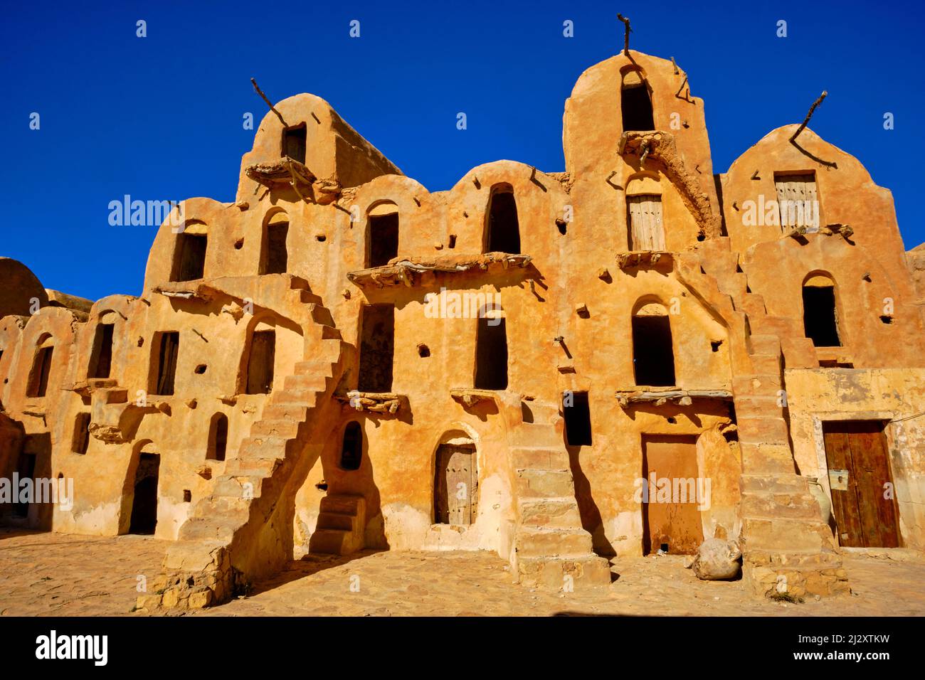 Tunisia Tataouine Governorate Ksar Ouled Soltane Old Fortress And tunisia-tataouine-governorate-ksar-ouled-soltane-old-fortress-and