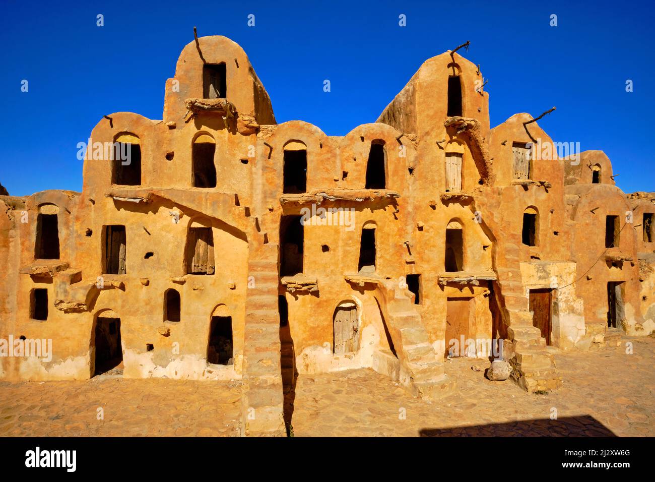 Tunisia Tataouine Governorate Ksar Ouled Soltane Old Fortress And tunisia-tataouine-governorate-ksar-ouled-soltane-old-fortress-and