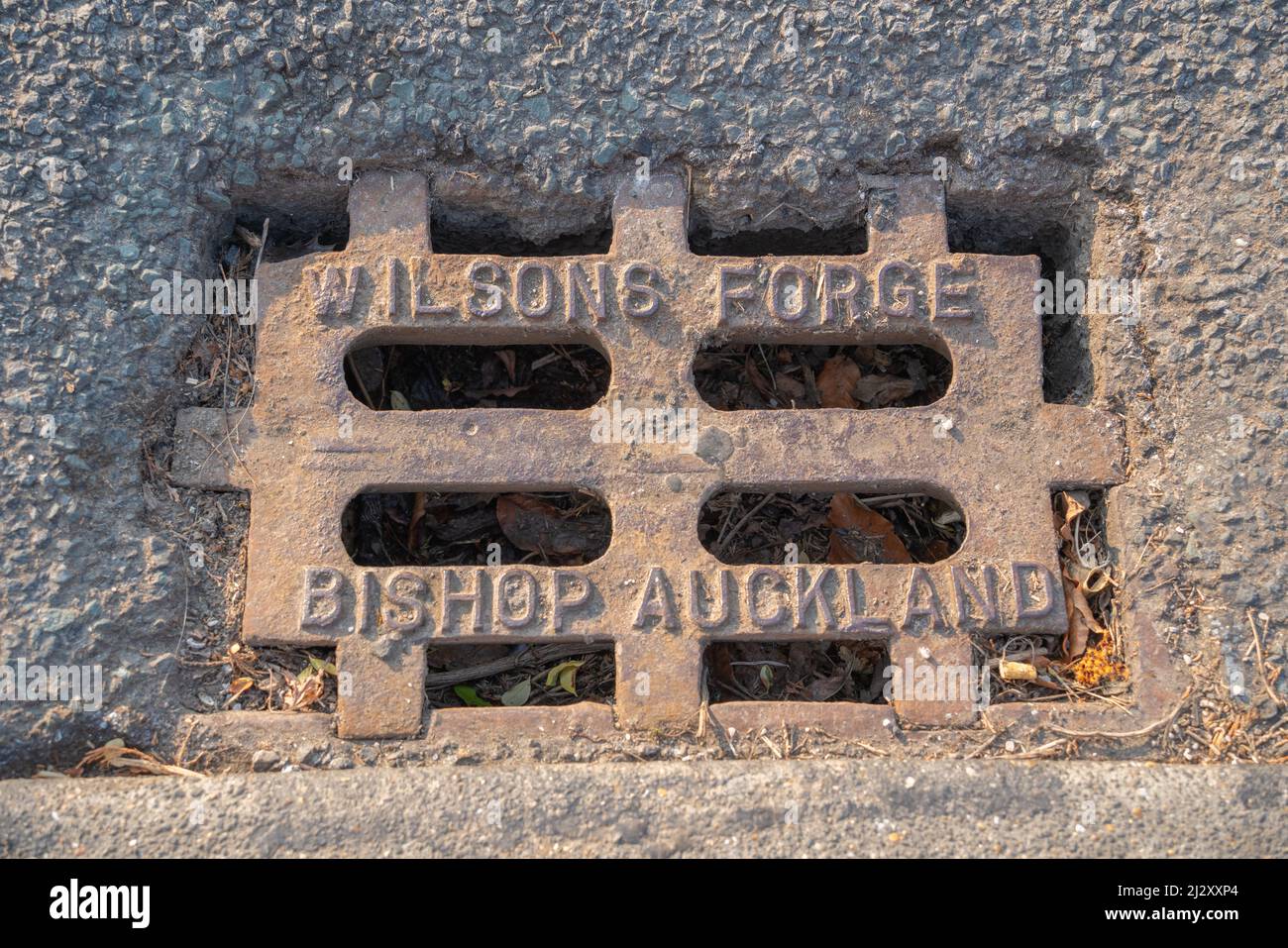 Drainage cover, manhole cover, cast iron cover, blocked drain, road