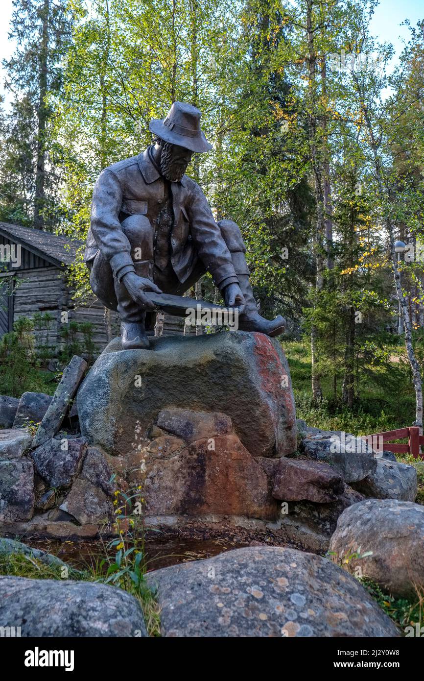 Gold miner statue hires stock photography and images Alamy