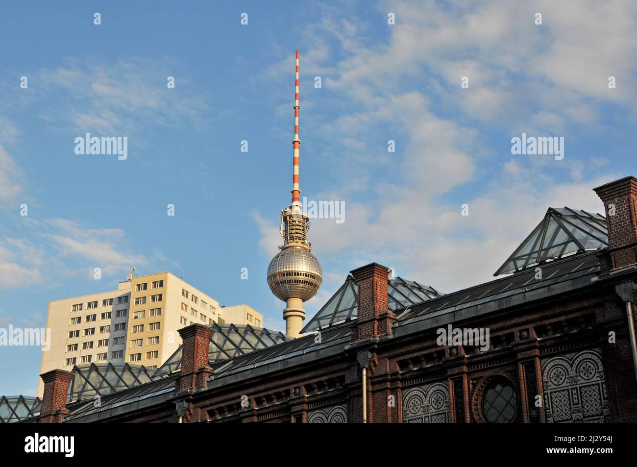 telecom tower, Berlin, Germany Stock Photo