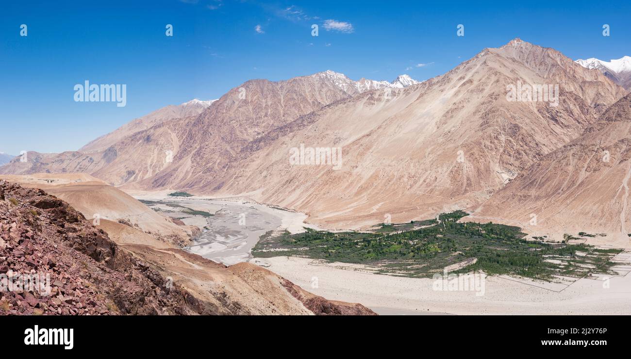 Nubra Valley, Ladakh, Jammu and Kashmir, Indian Himalayas, North India, India, Asia Stock Photo