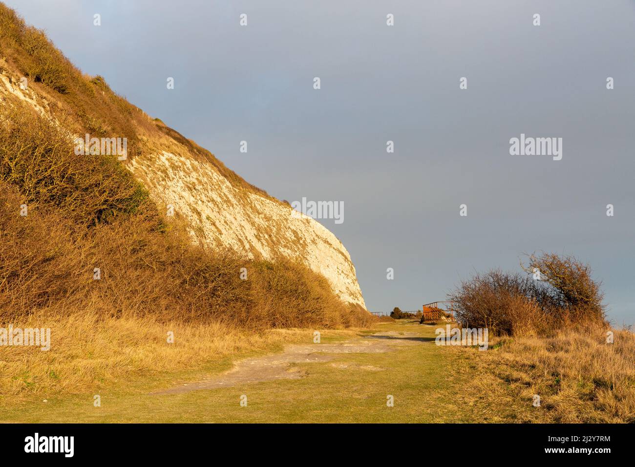 White Cliffs of Dover National Trust Stock Photo Alamy