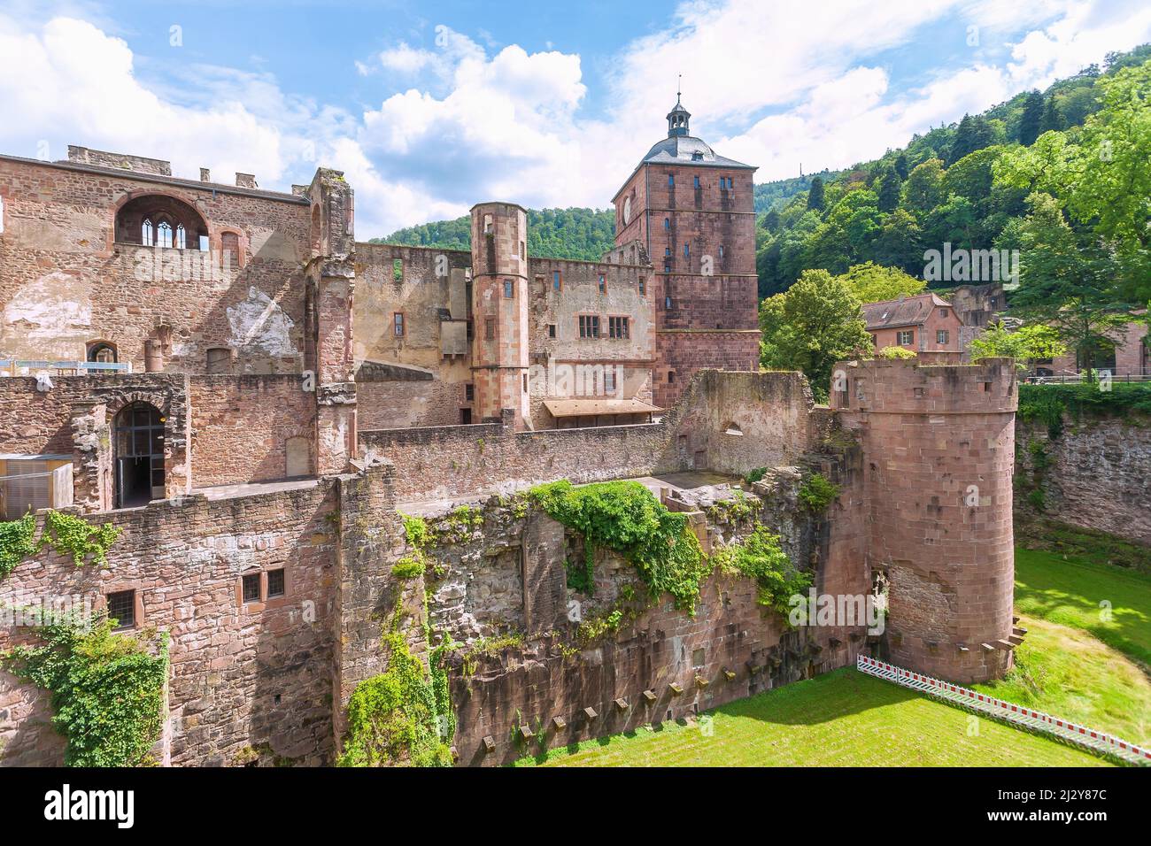 Heidelberg, Heidelberg Castle Stock Photo