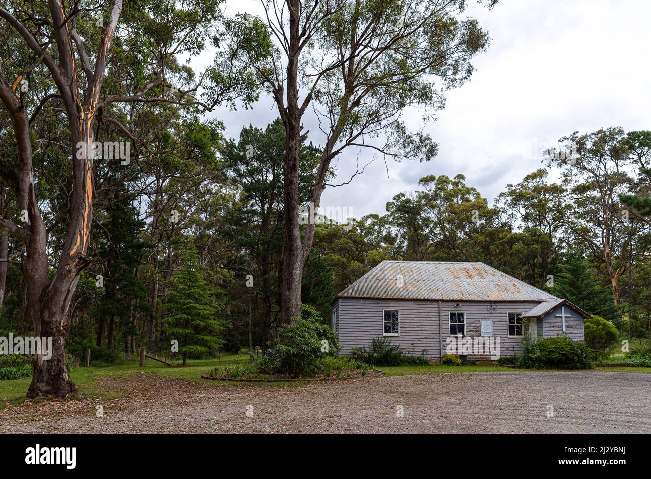 Saint Paul's Anglican Church in Colo Vale, New South Wales Stock Photo