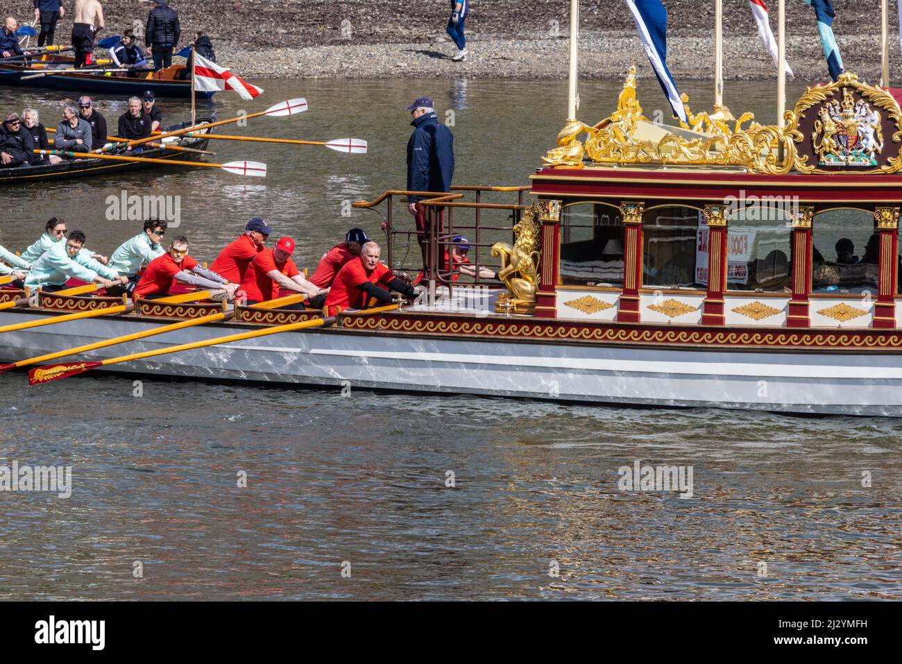 Oxford Cambridge Boat Race 2022 Stock Photo Alamy