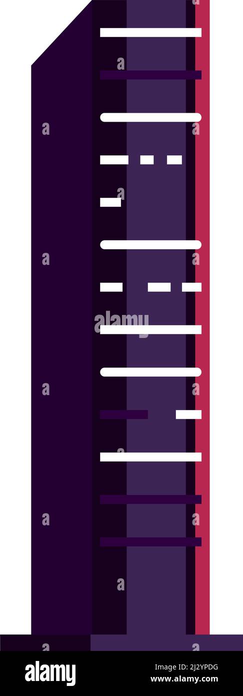 neon skyscraper icon Stock Vector Image & Art - Alamy