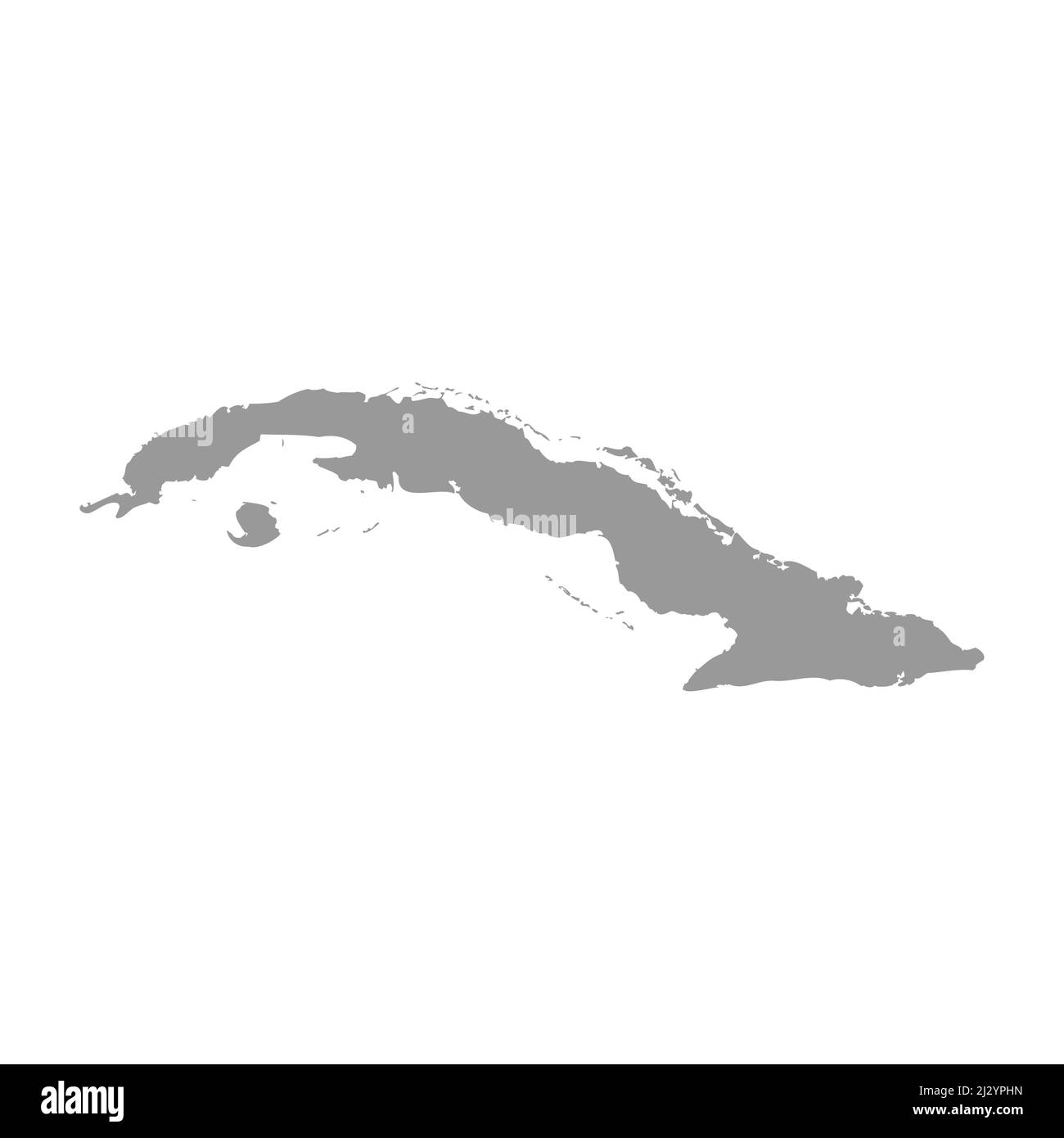 cuba cartina america - 6 Cuba map Black and White Stock Photos & Images - Alamy