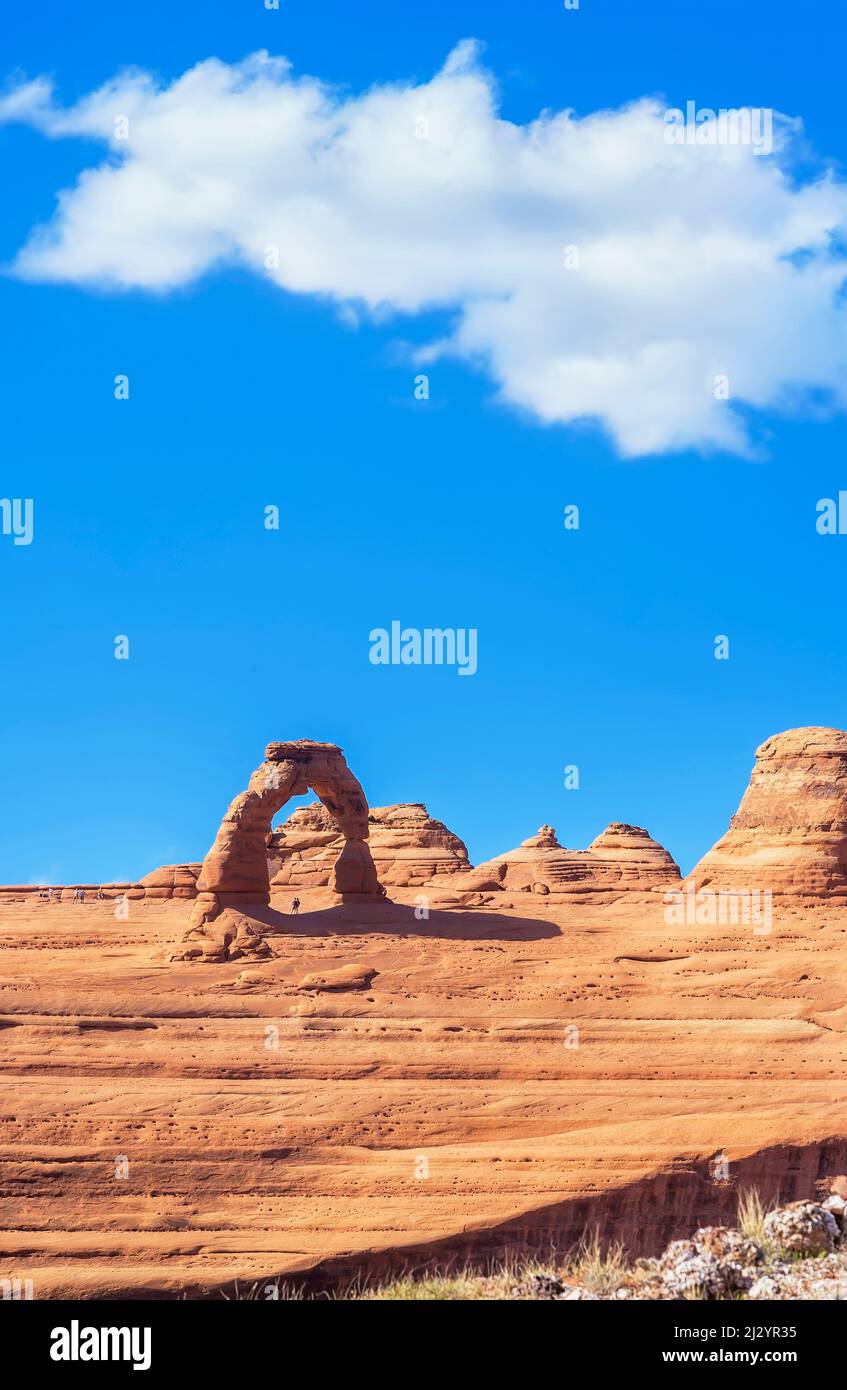 Delicate Arch, Arches National Park, Moab, Utah, United States of ...