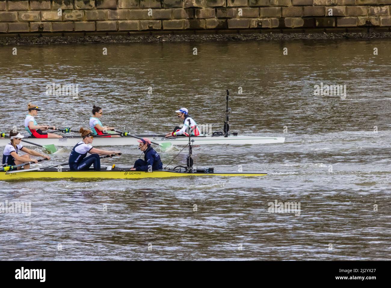 Oxford Cambridge Boat Race 2022 Stock Photo Alamy